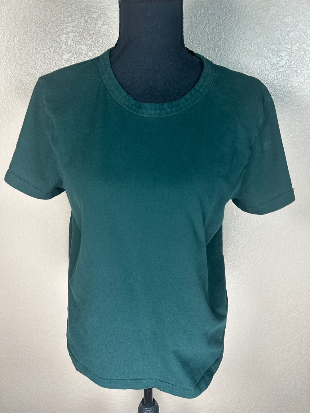 Madewell Dark Green Short Sleeve Tee Medium